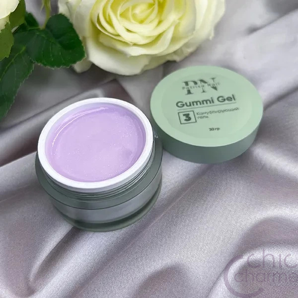 Gummi Gel №3 камуфлирующий гель высокой вязкости. 30 гр